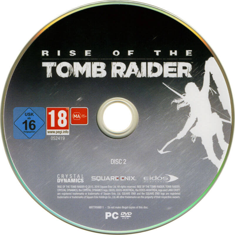 Лицензионный диск Rise of the Tomb Raider для Windows